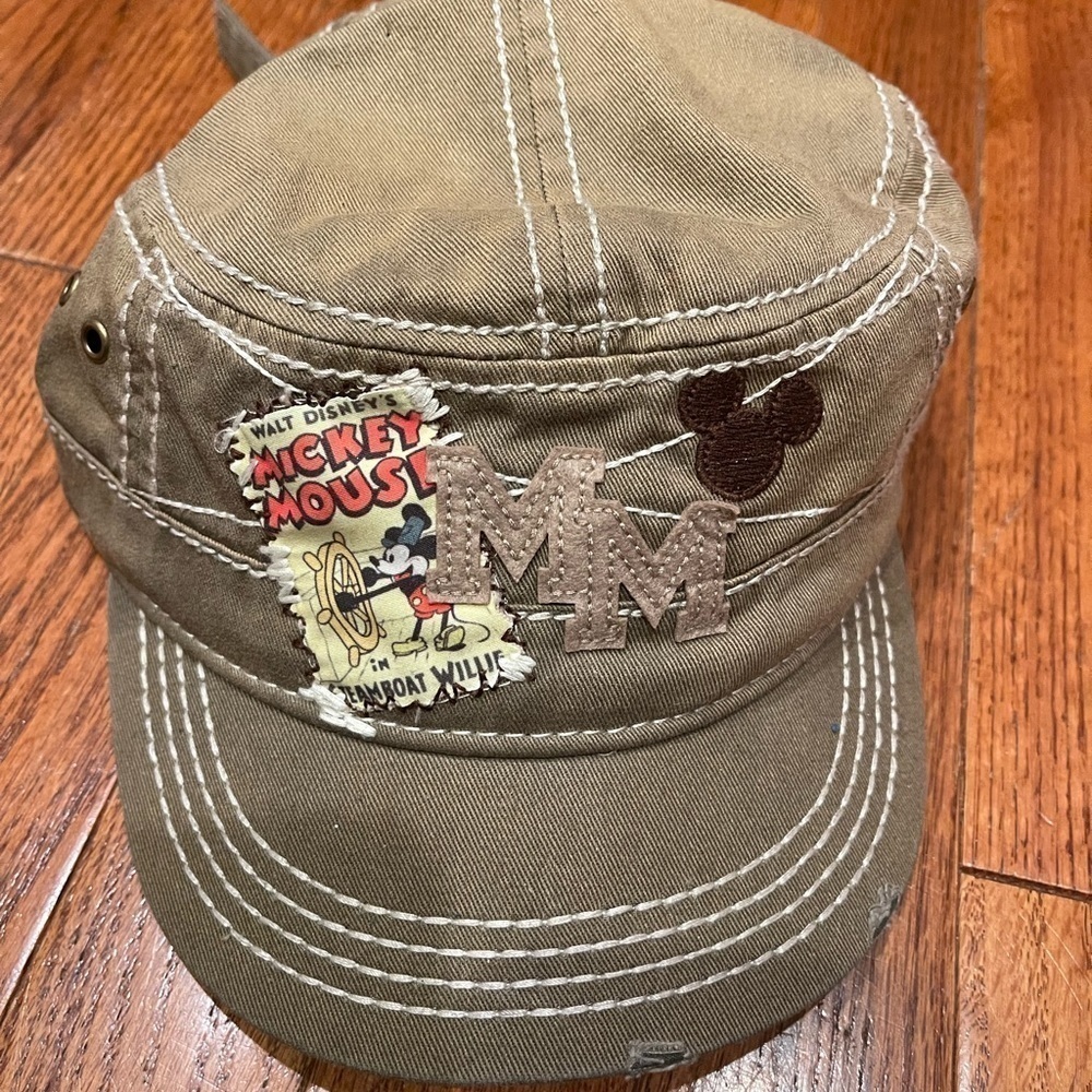 Disney Parks Steamboat Willie Distressed Hat With Tags